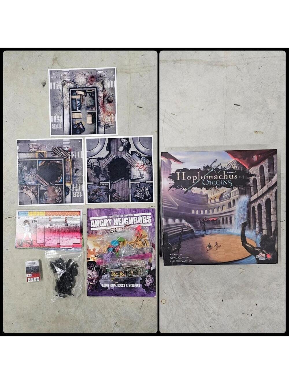 Zombicide: Angry Neighbors Expansion (READ!) + Free Hoplomachus